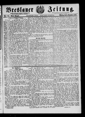 Breslauer Zeitung vom 06.11.1882