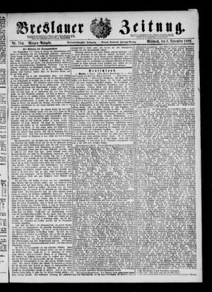 Breslauer Zeitung vom 08.11.1882