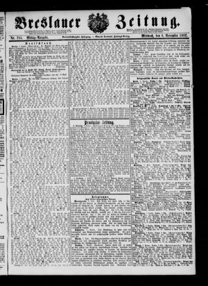 Breslauer Zeitung vom 08.11.1882