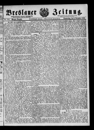 Breslauer Zeitung vom 09.11.1882