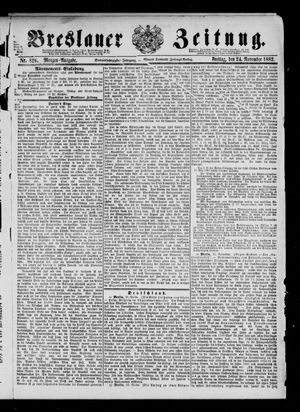 Breslauer Zeitung vom 24.11.1882