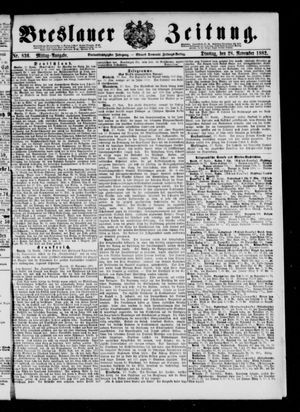 Breslauer Zeitung vom 28.11.1882