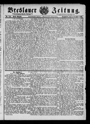 Breslauer Zeitung vom 02.12.1882