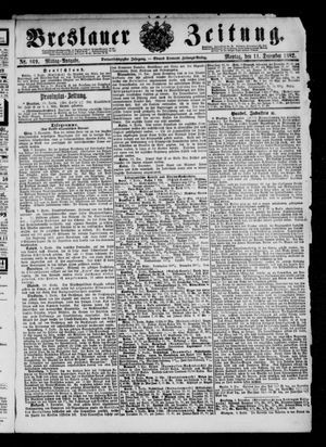 Breslauer Zeitung vom 11.12.1882