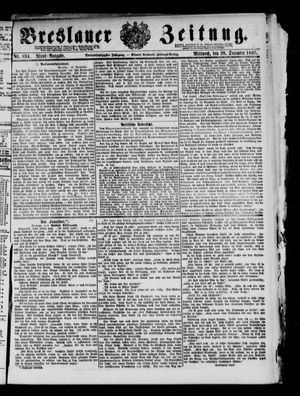 Breslauer Zeitung vom 20.12.1882