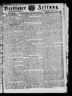 Breslauer Zeitung vom 21.12.1882
