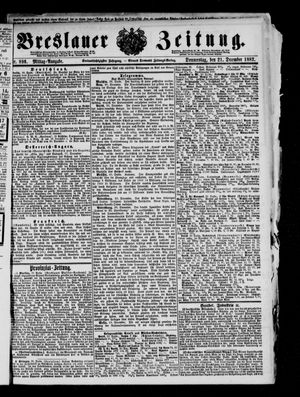 Breslauer Zeitung vom 21.12.1882