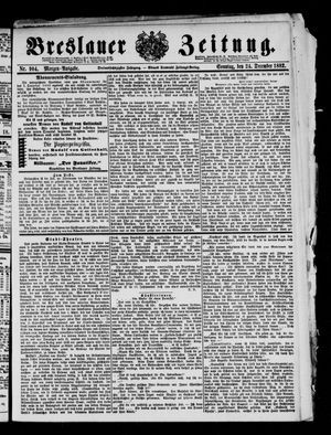 Breslauer Zeitung vom 24.12.1882