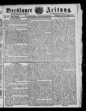 Breslauer Zeitung vom 28.12.1882