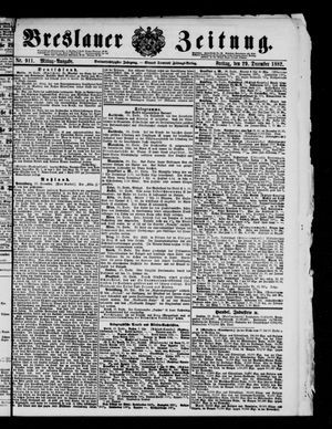 Breslauer Zeitung vom 29.12.1882
