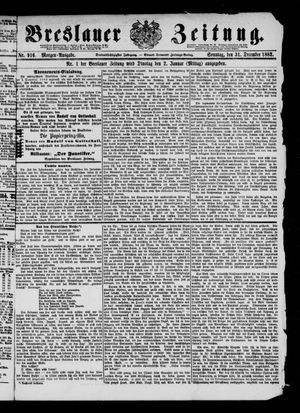 Breslauer Zeitung vom 31.12.1882