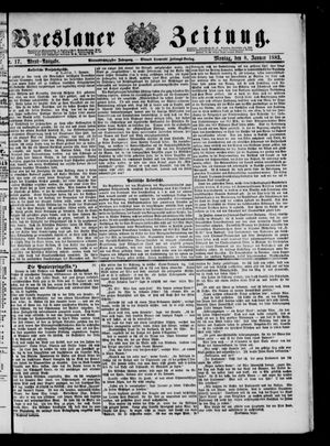 Breslauer Zeitung vom 08.01.1883