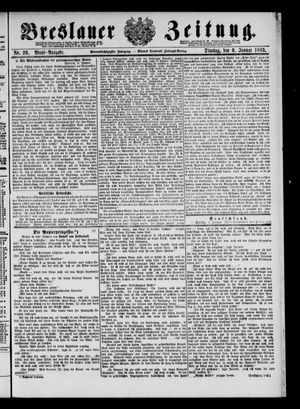 Breslauer Zeitung on Jan 9, 1883