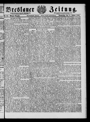 Breslauer Zeitung vom 11.01.1883