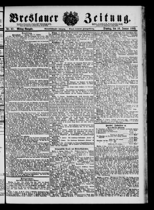 Breslauer Zeitung on Jan 16, 1883