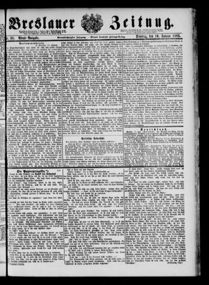 Breslauer Zeitung vom 16.01.1883