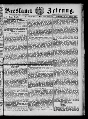 Breslauer Zeitung on Jan 20, 1883