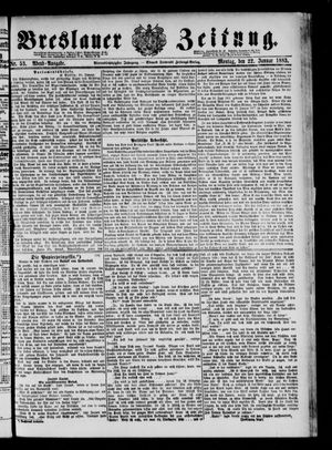 Breslauer Zeitung on Jan 22, 1883