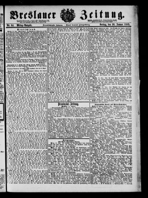 Breslauer Zeitung vom 26.01.1883