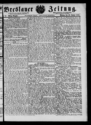 Breslauer Zeitung vom 29.01.1883