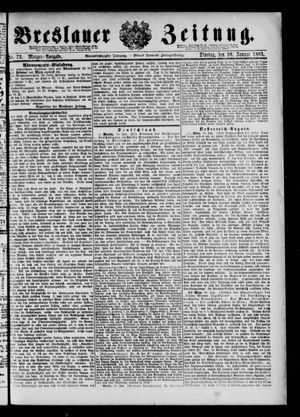 Breslauer Zeitung vom 30.01.1883