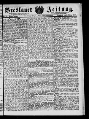 Breslauer Zeitung on Feb 3, 1883