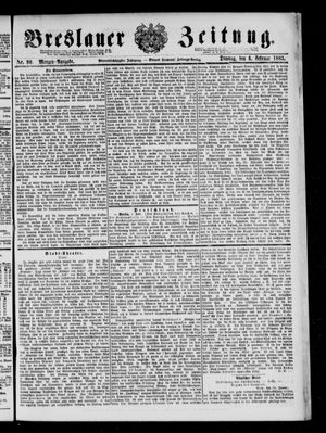 Breslauer Zeitung vom 05.02.1883