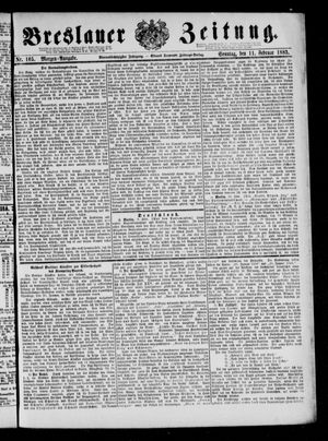 Breslauer Zeitung vom 10.02.1883