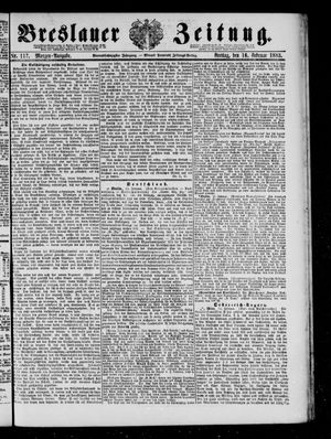 Breslauer Zeitung on Feb 16, 1883