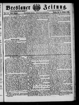 Breslauer Zeitung on Feb 16, 1883