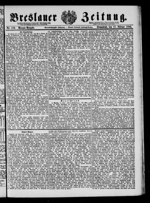 Breslauer Zeitung on Feb 17, 1883