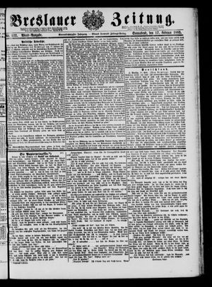 Breslauer Zeitung on Feb 17, 1883