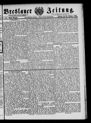Breslauer Zeitung vom 20.02.1883