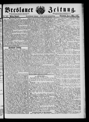 Breslauer Zeitung on Mar 3, 1883