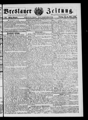 Breslauer Zeitung on Mar 20, 1883