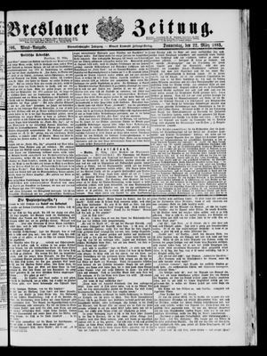 Breslauer Zeitung vom 22.03.1883