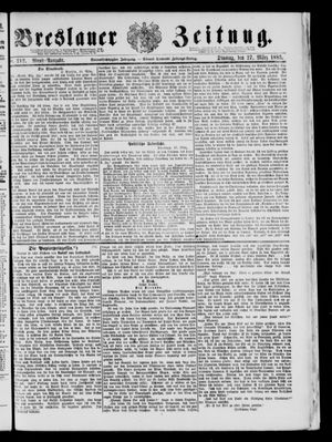 Breslauer Zeitung vom 27.03.1883
