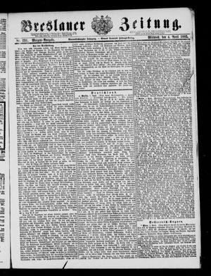 Breslauer Zeitung on Apr 4, 1883