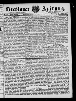 Breslauer Zeitung on Apr 5, 1883