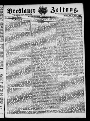Breslauer Zeitung on Apr 6, 1883