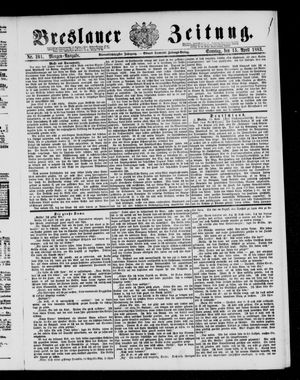 Breslauer Zeitung vom 15.04.1883