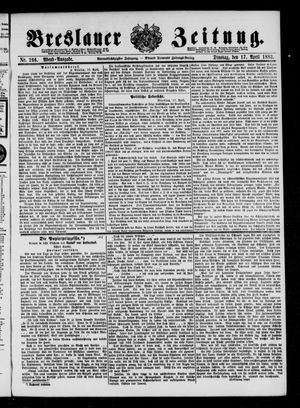 Breslauer Zeitung vom 17.04.1883