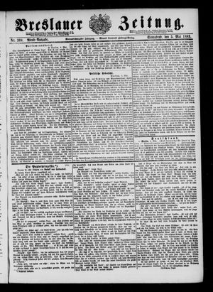 Breslauer Zeitung on May 5, 1883