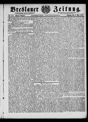 Breslauer Zeitung on May 8, 1883