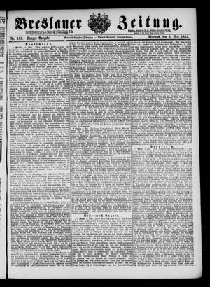 Breslauer Zeitung on May 9, 1883