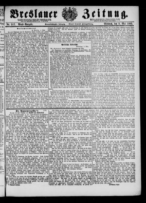 Breslauer Zeitung on May 9, 1883