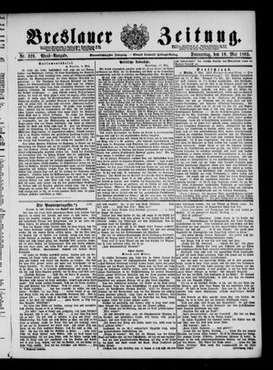 Breslauer Zeitung vom 10.05.1883