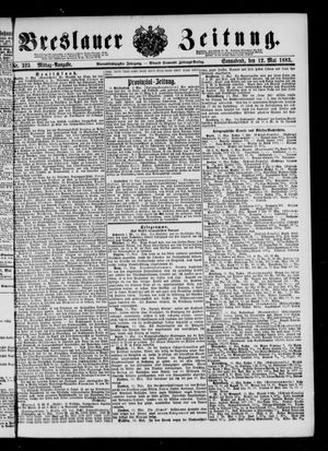 Breslauer Zeitung vom 12.05.1883