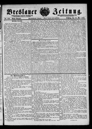 Breslauer Zeitung vom 15.05.1883