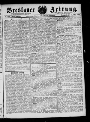 Breslauer Zeitung vom 19.05.1883